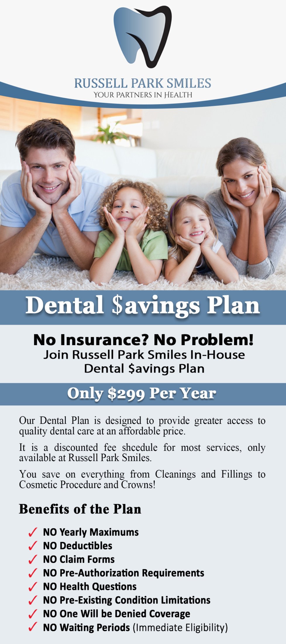 Russell Park Dental Front actualizado